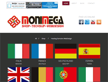 Tablet Screenshot of monimega.com